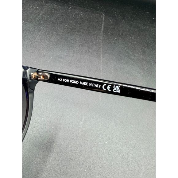 Tom Ford TF787 Maxim Black Cat Eye Sunglasses 59-16 Italy frames main image 6
